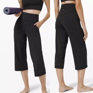 Lululemon Align Wide Leg Super-High-Rise Crop 2020 EUC 6